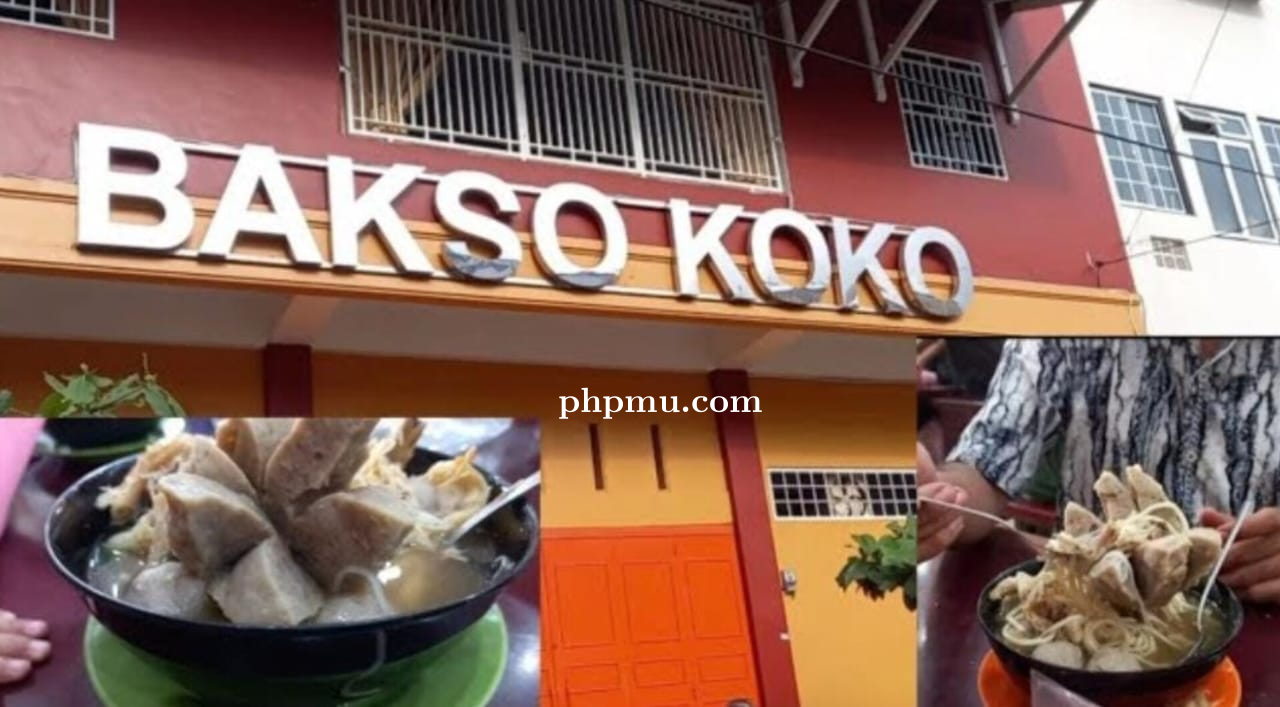 Warung Bakso Favorit di Tengah Kota Sangat Ramai Pengunjung