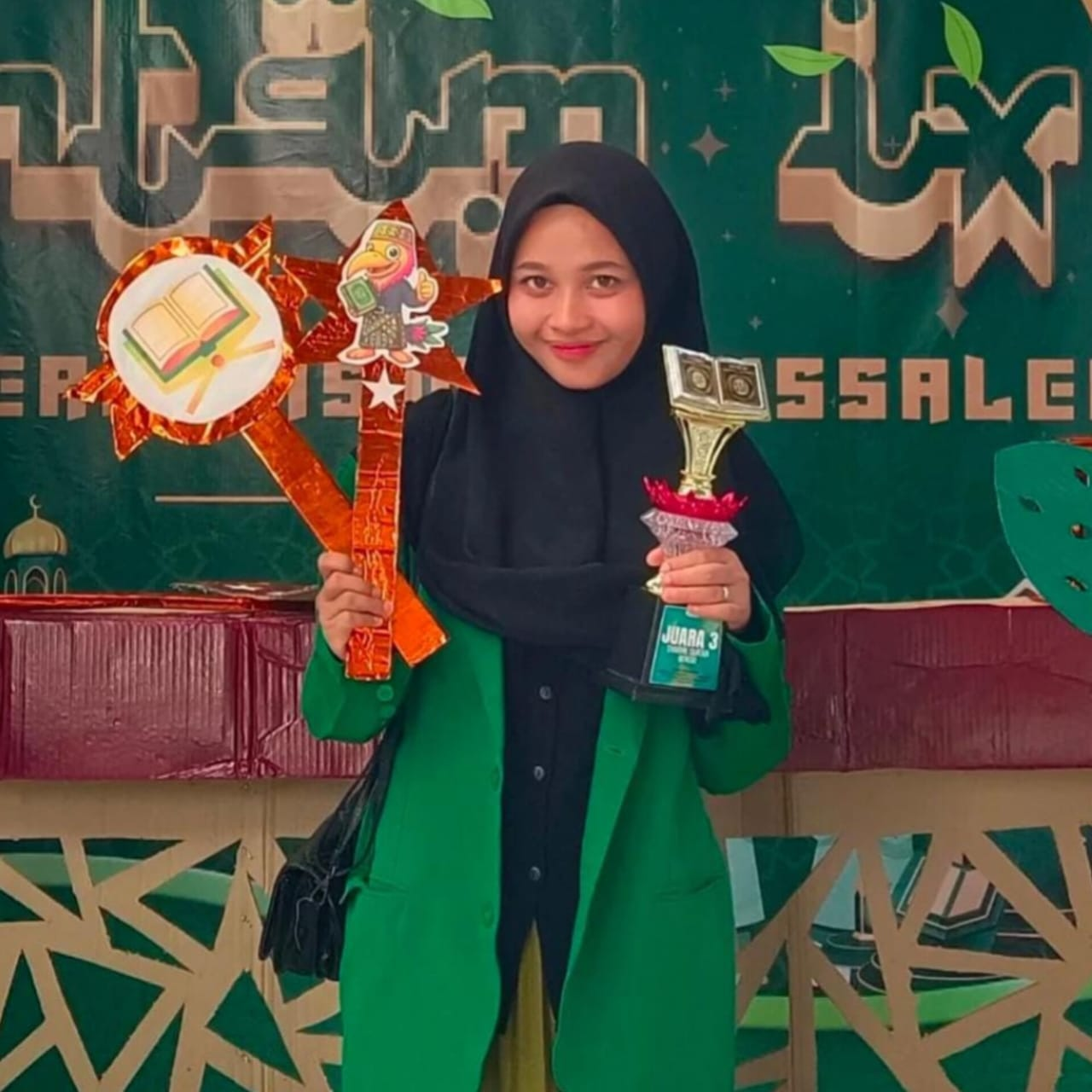 Mahasiswi Universitas Malikussaleh Raih Juara 3 di MTQM